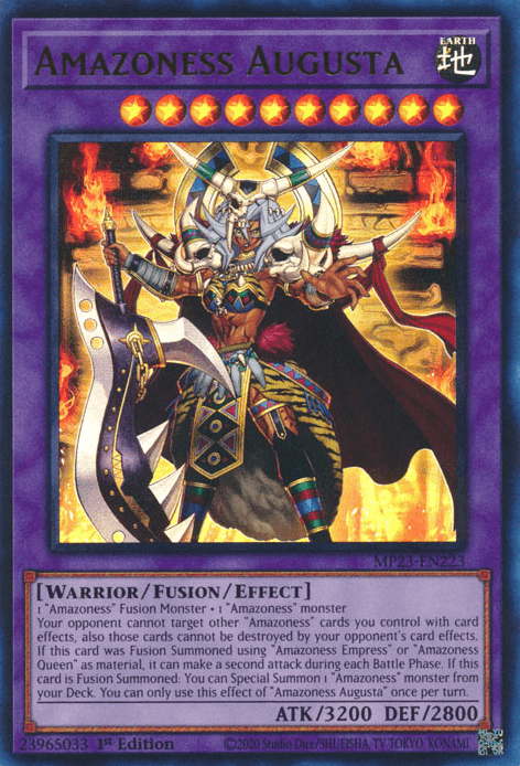 Amazoness Augusta [MP23-EN223] Ultra Rare - Josh's Cards