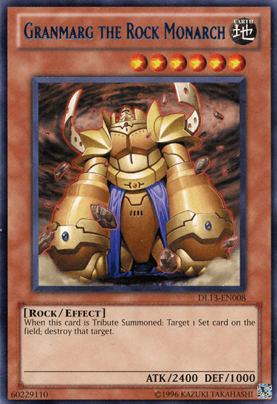 Granmarg the Rock Monarch (Blue) [DL13-EN008] Rare - Josh's Cards