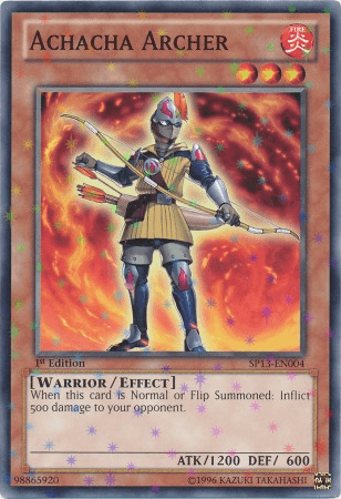Achacha Archer [SP13-EN004] Starfoil Rare - Josh's Cards