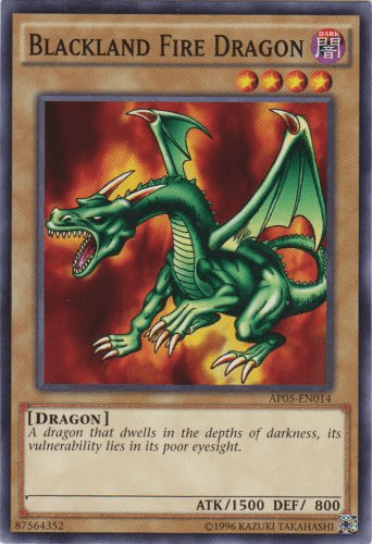 Blackland Fire Dragon [AP05-EN014] Common - Josh's Cards