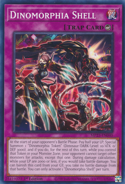 Dinomorphia Shell [MP23-EN040] Common - Josh's Cards