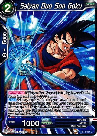 Saiyan Duo Son Goku (BT6-031) [Destroyer Kings] Parallel Foil