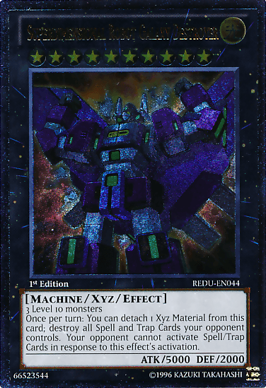 Superdimensional Robot Galaxy Destroyer [REDU-EN044] Ultimate Rare - Josh's Cards