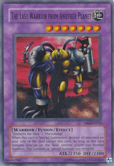 The Last Warrior from Another Planet [DB2-EN012] Super Rare - Josh's Cards