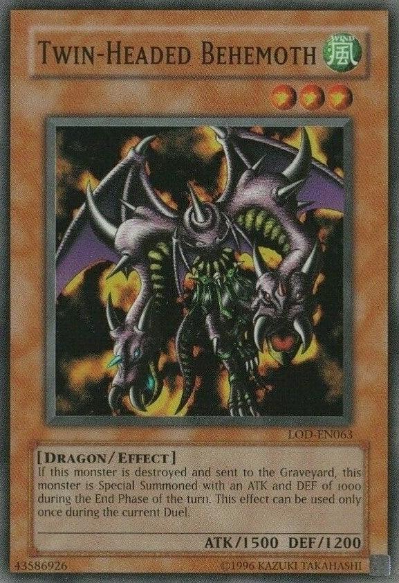 Twin-Headed Behemoth [LOD-EN063] Super Rare - Josh's Cards