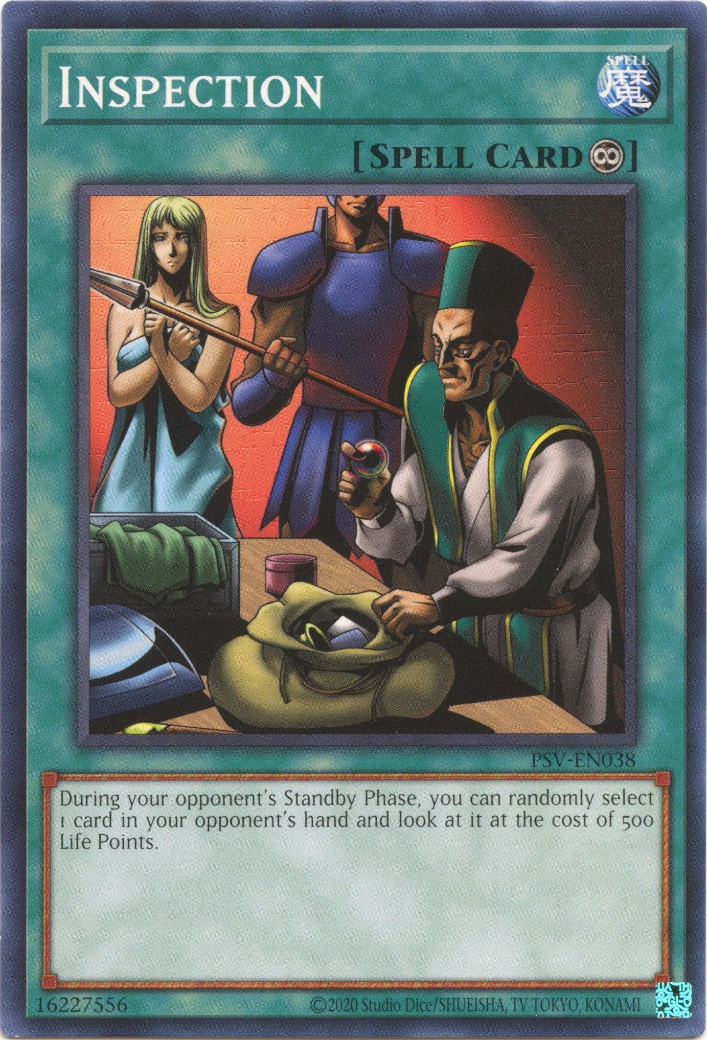 Inspection (25th Anniversary) [PSV-EN038] Common - Josh's Cards
