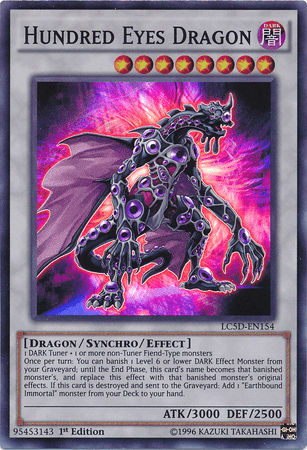Hundred Eyes Dragon [LC5D-EN154] Super Rare - Josh's Cards