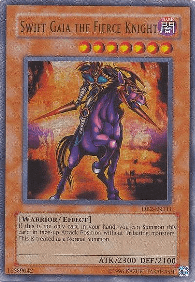 Swift Gaia the Fierce Knight [DB2-EN111] Ultra Rare - Josh's Cards