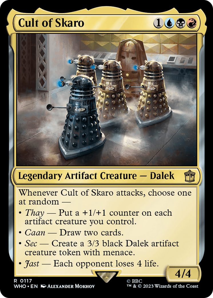 Cult of Skaro (WHO-117) - Doctor Who