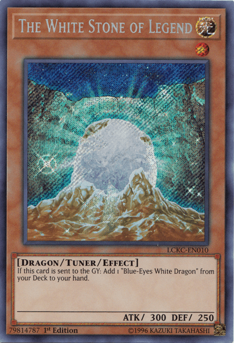 The White Stone of Legend [LCKC-EN010] Secret Rare - Josh's Cards