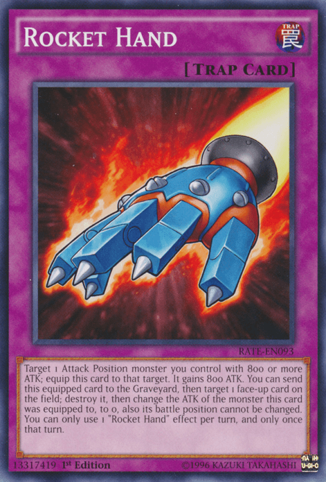 Rocket Hand [RATE-EN093] Common - Josh's Cards