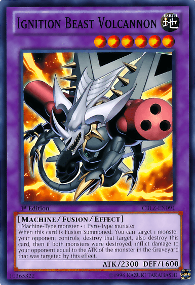 Ignition Beast Volcannon [CBLZ-EN091] Common - Josh's Cards