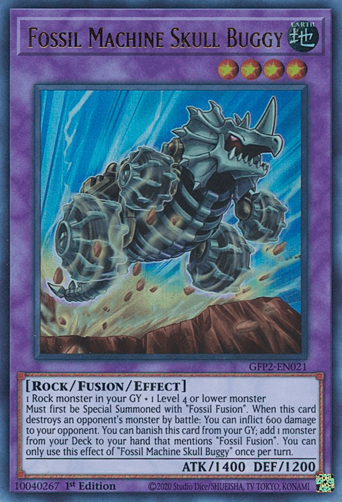 Fossil Machine Skull Buggy [GFP2-EN021] Ultra Rare - Josh's Cards