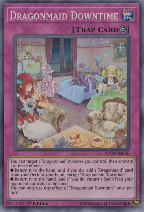 Dragonmaid Downtime [MYFI-EN026] Super Rare - Josh's Cards