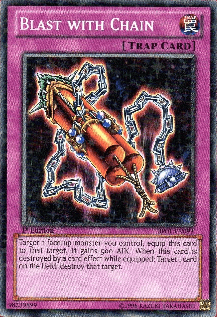 Blast with Chain [BP01-EN093] Starfoil Rare - Josh's Cards