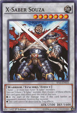 X-Saber Souza [SP15-EN033] Common - Josh's Cards