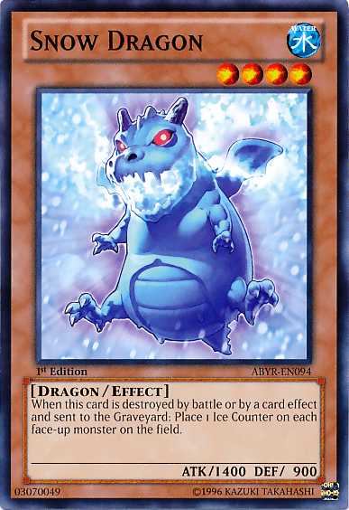 Snow Dragon [ABYR-EN094] Common - Josh's Cards
