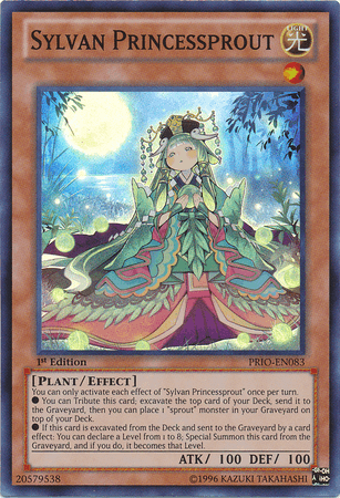 Sylvan Princessprout [PRIO-EN083] Super Rare - Josh's Cards