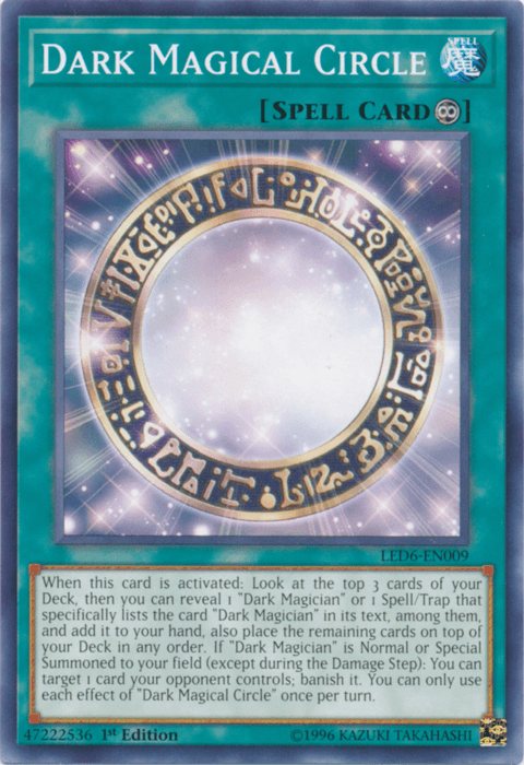 Dark Magical Circle [LED6-EN009] Common - Josh's Cards