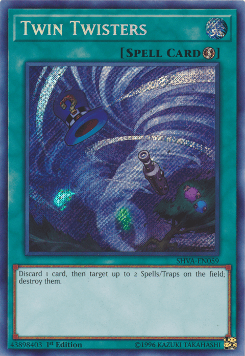 Twin Twisters [SHVA-EN059] Secret Rare - Josh's Cards