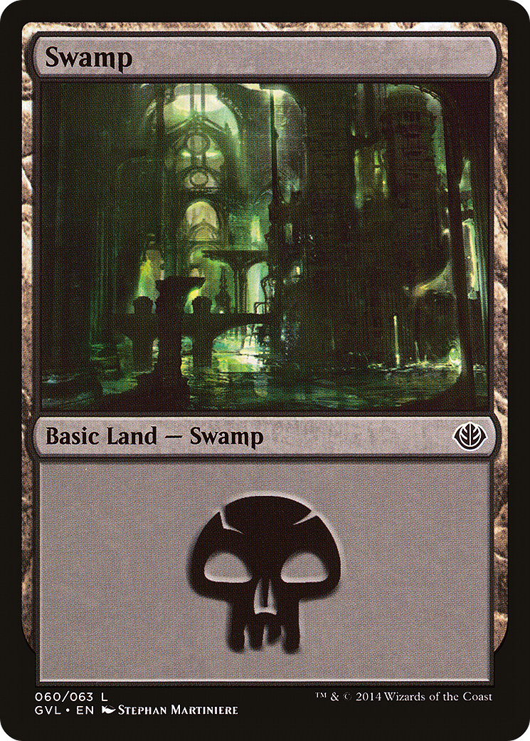 Swamp (DD3-060) - Duel Decks Anthology: Garruk vs. Liliana