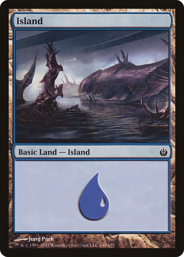 Island (MBS-148) - Mirrodin Besieged Foil
