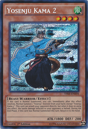 Yosenju Kama 2 [THSF-EN004] Secret Rare - Josh's Cards