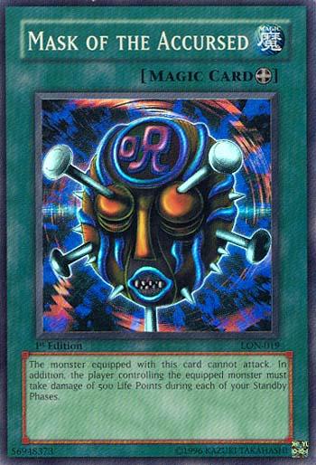 Mask of the Accursed [LON-019] Super Rare - Josh's Cards