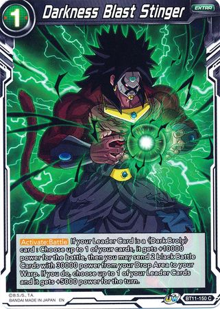 Darkness Blast Stinger (BT11-150) [Vermilion Bloodline] Parallel Foil