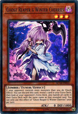 Ghost Reaper & Winter Cherries [AC18-EN022] Ultra Rare - Josh's Cards