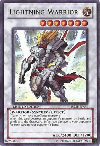 Lightning Warrior [JUMP-EN046] Ultra Rare - Josh's Cards