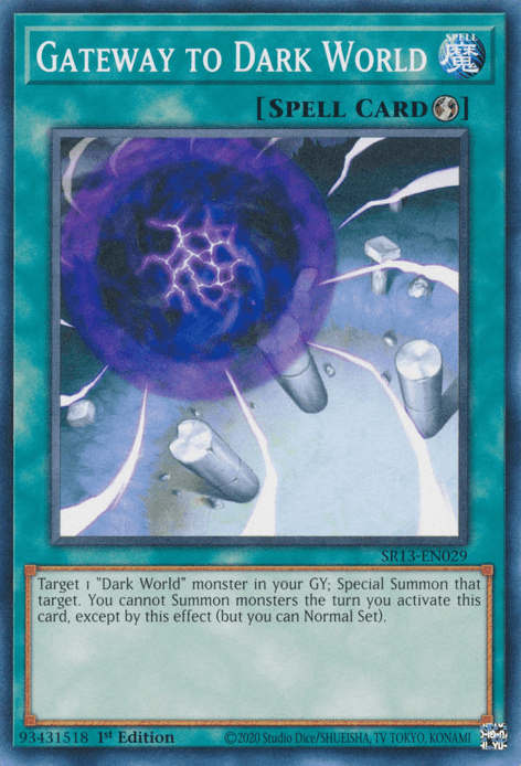 Gateway to Dark World [SR13-EN029] Common - Josh's Cards