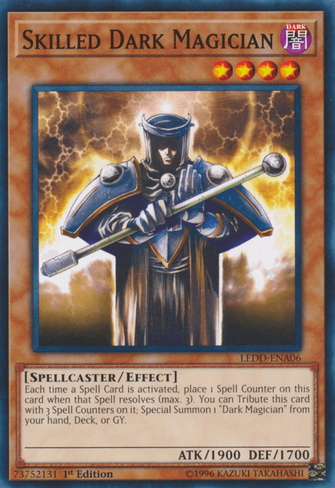 Skilled Dark Magician [LEDD-ENA06] Common - Josh's Cards