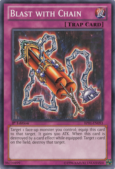 Blast with Chain [BP01-EN093] Common - Josh's Cards
