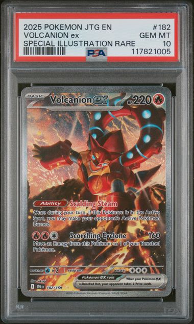 Volcanion ex Journey Together 182/159 PSA 10