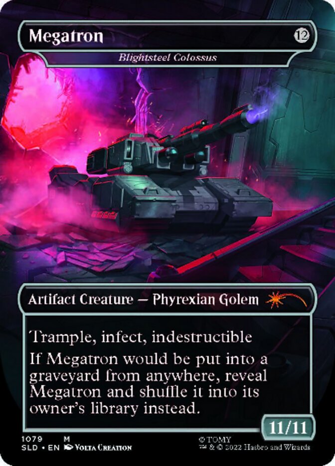 Blightsteel Colossus // Blightsteel Colossus (SLD-1079) - Secret Lair Drop (Borderless)