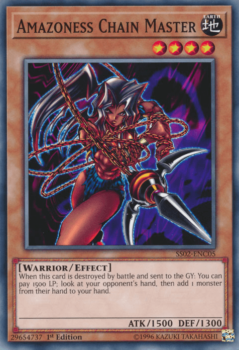 Amazoness Chain Master [SS02-ENC05] Common - Josh's Cards