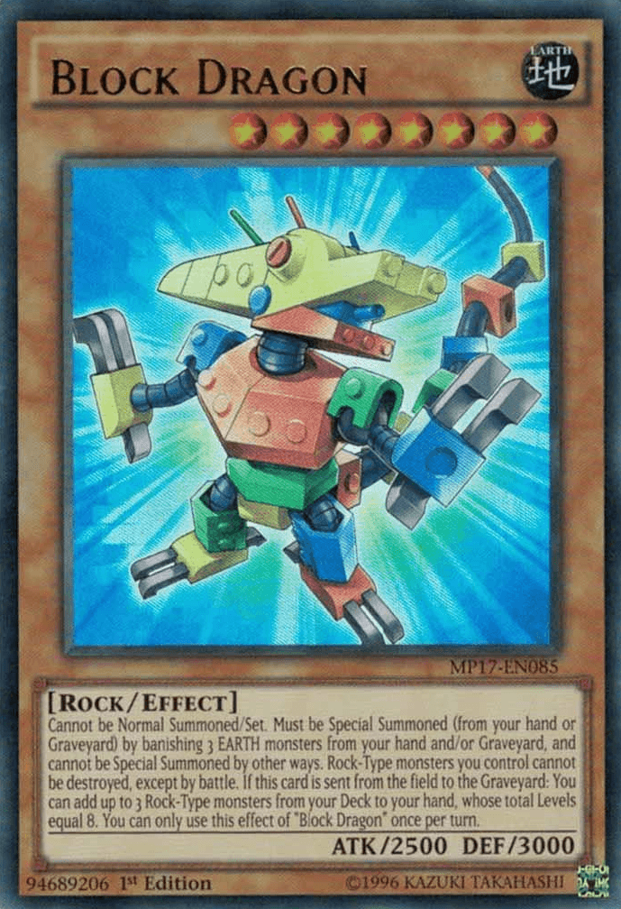 Block Dragon [MP17-EN085] Ultra Rare - Josh's Cards