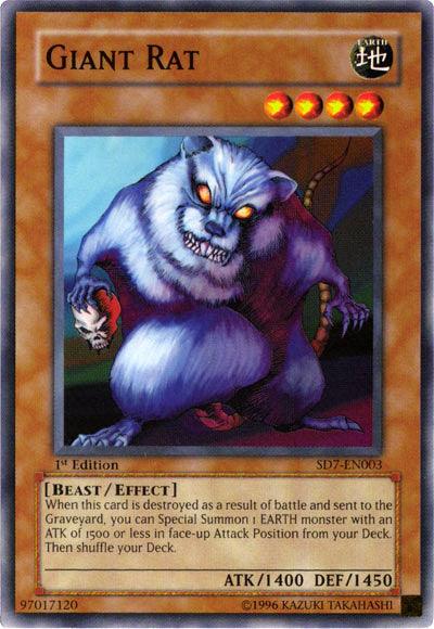 Giant Rat [SD7-EN003] Common - Josh's Cards