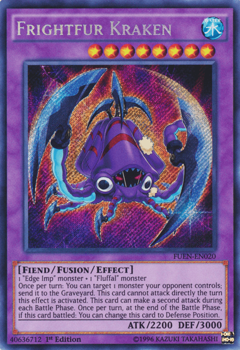 Frightfur Kraken [FUEN-EN020] Secret Rare - Josh's Cards