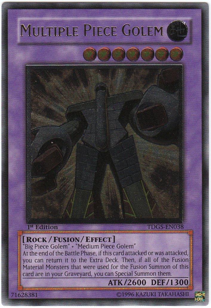 Multiple Piece Golem [TDGS-EN038] Ultimate Rare - Josh's Cards