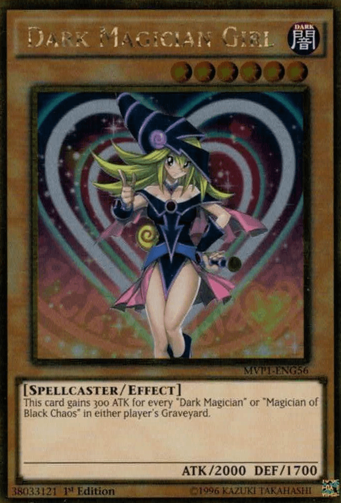 Dark Magician Girl [MVP1-ENG56] Gold Rare - Josh's Cards