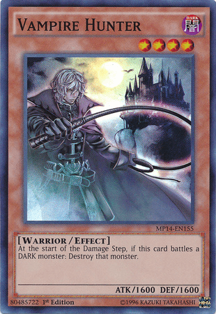 Vampire Hunter [MP14-EN155] Super Rare - Josh's Cards