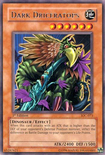 Dark Driceratops [IOC-073] Rare - Josh's Cards