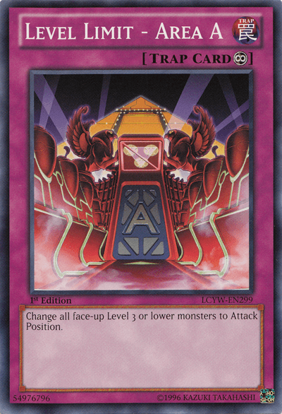Level Limit - Area A [LCYW-EN299] Common - Josh's Cards