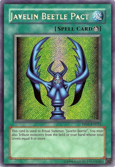 Javelin Beetle Pact [PP01-EN012] Secret Rare - Josh's Cards