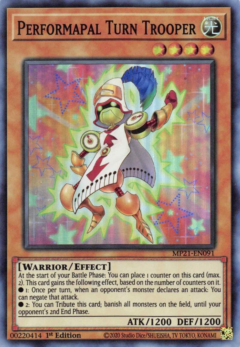 Performapal Turn Trooper [MP21-EN091] Super Rare - Josh's Cards