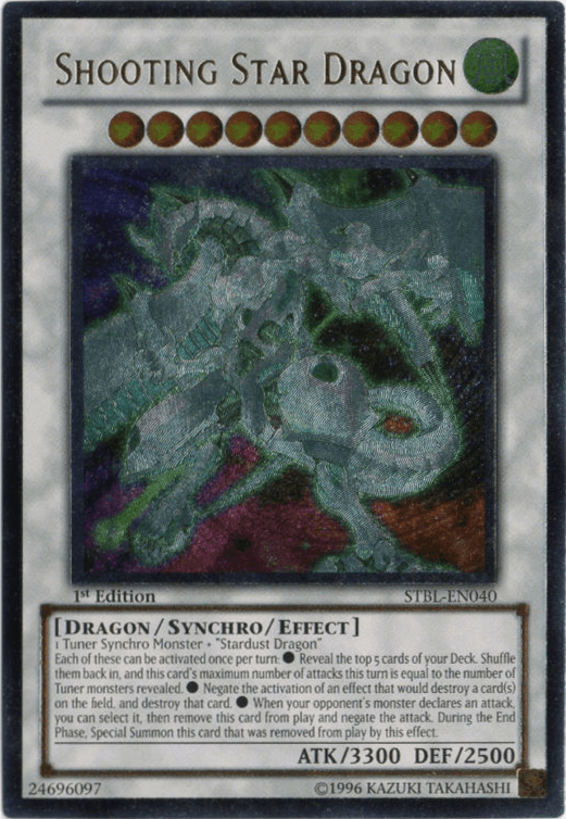 Shooting Star Dragon [STBL-EN040] Ghost Rare - Josh's Cards