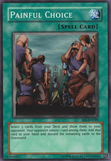 Painful Choice [SRL-EN049] Super Rare - Josh's Cards