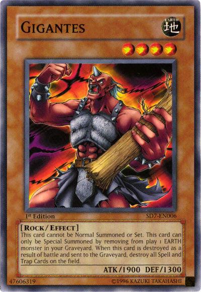 Gigantes [SD7-EN006] Common - Josh's Cards